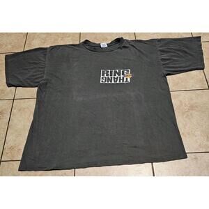 Los Angeles Lakers Its A Ring Thang Faded T Shirt Xxl 90S